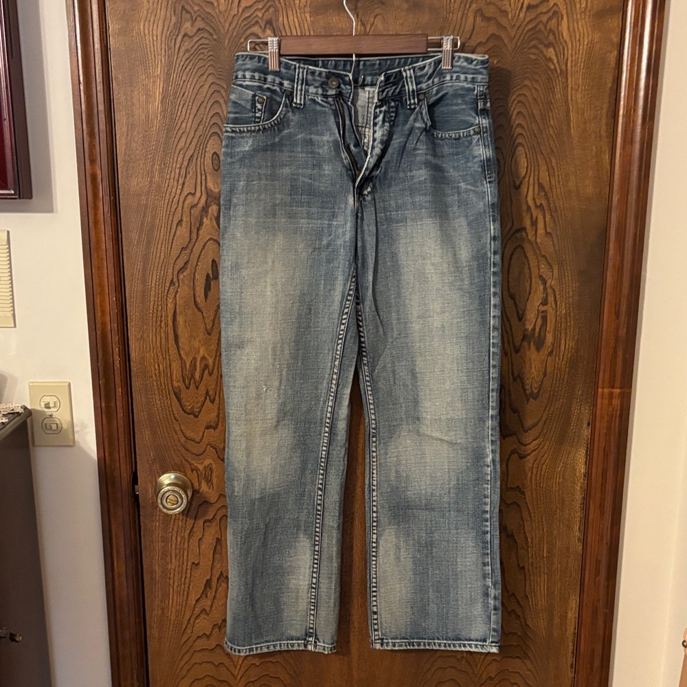 Flypaper Men's Classic Straight Blue Jeans